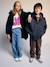 Blouson garçon en toile caramel+gris ardoise - vertbaudet enfant 