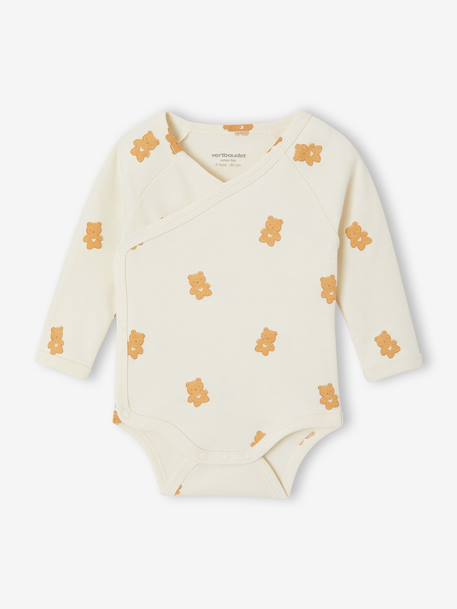 Set van 5 newborn rompertjes beige - vertbaudet enfant 