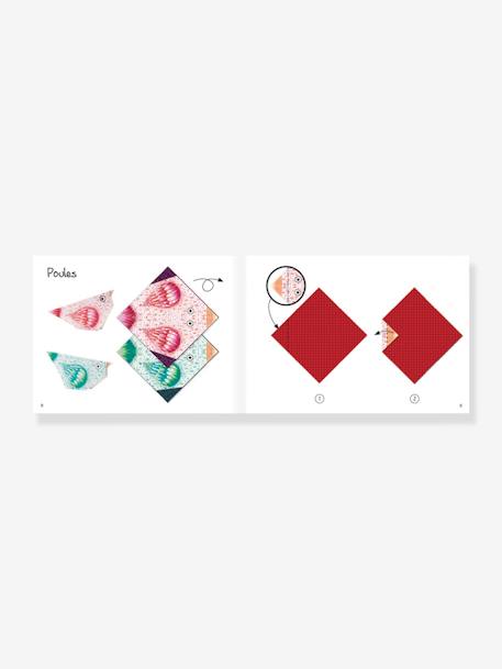 Origami facile - Les animaux polaires BLEU - vertbaudet enfant 