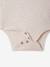 Lot de 5 bodies naissance manches longues beige - vertbaudet enfant 