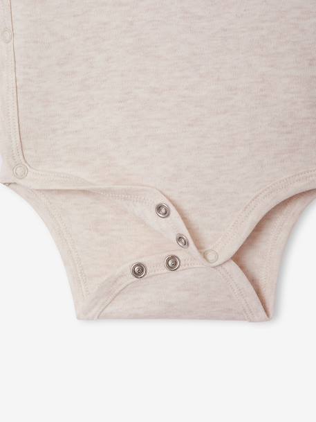 Set van 5 newborn rompertjes beige - vertbaudet enfant 