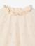 Meisjesblouse met lange mouwen ecru - vertbaudet enfant 