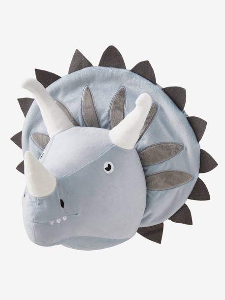 Triceratops muur trofee lichtgrijs - vertbaudet enfant 