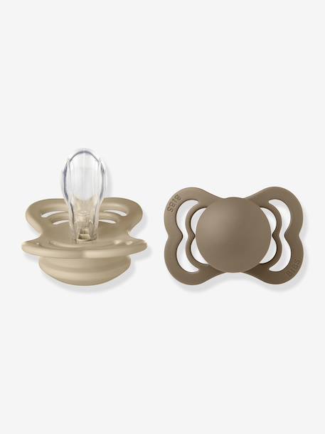 Set van 2 Supreme BIBS-spenen beige - vertbaudet enfant 