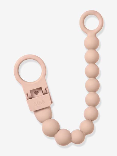 Attache-tétine perles beige+bleu pétrole+blush+écru+vert sauge - vertbaudet enfant 