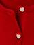 Gilet boutonné manches longues rouge - vertbaudet enfant 