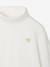 Set van 3  t-shirts met rolkraag voor meisjes ecru+inktblauw+poederroze set - vertbaudet enfant 