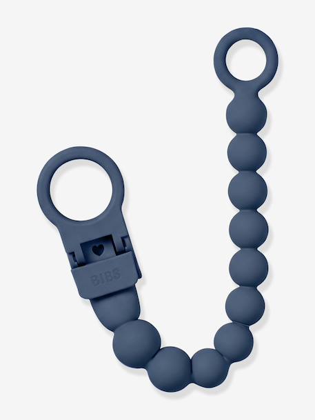 Attache-tétine perles beige+bleu pétrole+blush+écru+vert sauge - vertbaudet enfant 