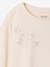 T-shirt manches longues enfant fille écru - vertbaudet enfant 