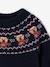 Jacquard trui baby jongen marineblauw - vertbaudet enfant 