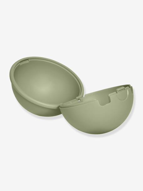 Mini speendoosje BIBS beige+ecru+saliegroen - vertbaudet enfant 