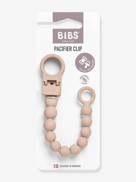 Attache-tétine perles beige+bleu pétrole+blush+écru+vert sauge - vertbaudet enfant 