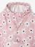 Cape de pluie LILIBETH à capuche fille imprimé fleuri rose pâle - vertbaudet enfant 