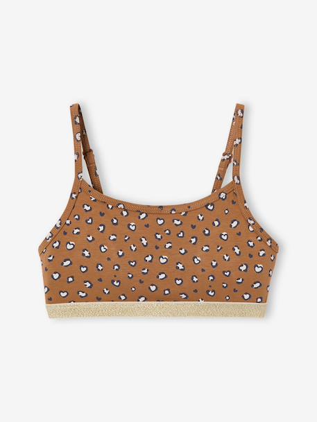 Set van 2 meisjesbralettes beige - vertbaudet enfant 