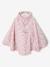Regenjas LILIBETH met capuchon voor meisjes met bloemenprint lichtroze - vertbaudet enfant 