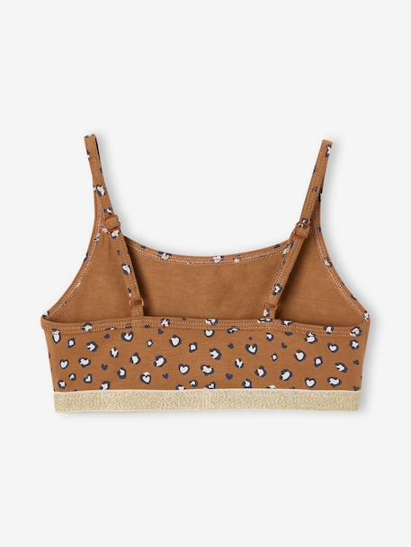 Set van 2 meisjesbralettes beige - vertbaudet enfant 