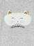 Pyjama fille velours masque de chat gris - vertbaudet enfant 
