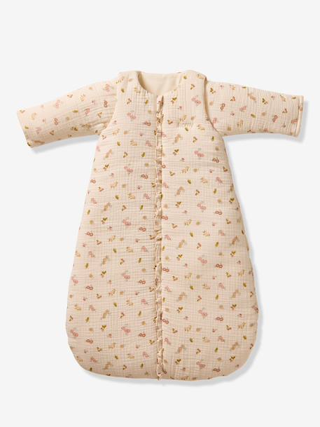 Slaapzak van mousseline Cocotte ecru - vertbaudet enfant 