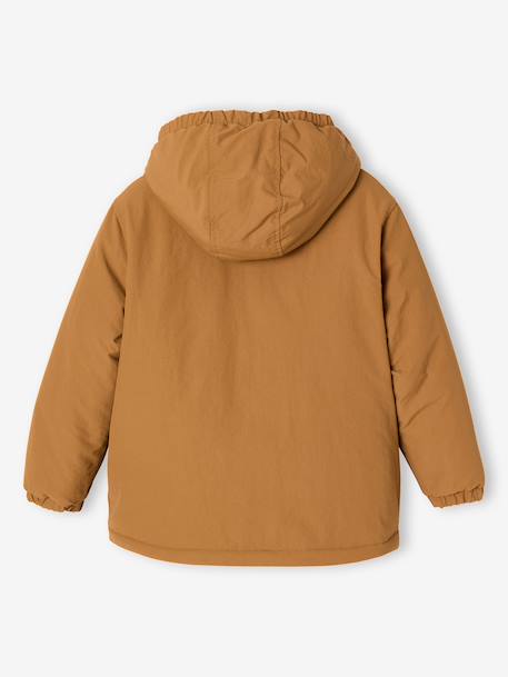 3-in-1 parka voor jongens leiblauw+pecannoot - vertbaudet enfant 