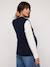 Pull de grossesse col volant marine - vertbaudet enfant 