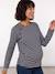 T-shirt grossesse et allaitement marine - vertbaudet enfant 