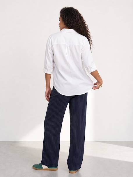Zwangerschapsbroek met buikband marineblauw - vertbaudet enfant 