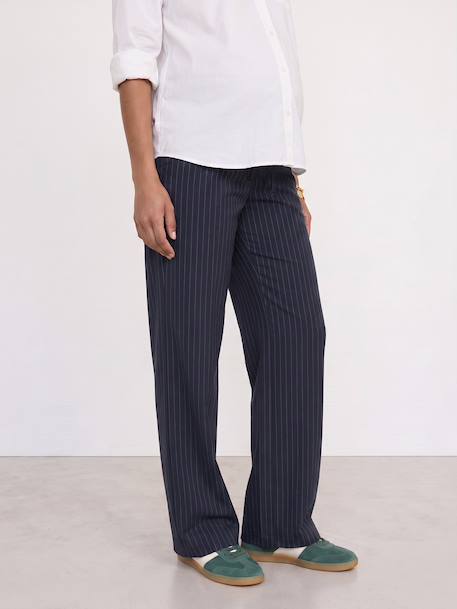 Pantalon de grossesse bandeau marine - vertbaudet enfant 