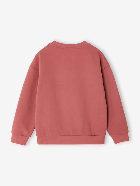 Sweat enfant capsule famille terracotta - vertbaudet enfant 