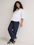 Zwangerschapsbroek met buikband marineblauw - vertbaudet enfant 