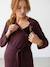 Robe de grossesse et allaitement marron - vertbaudet enfant 