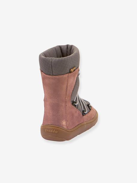 Bottes pieds nus enfants BAREFOOT TEX TRACK WOOL Froddo bleu+bleu pétrole+bordeaux+gris - vertbaudet enfant 