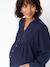 Chemise grossesse et allaitement bleu ardoise - vertbaudet enfant 