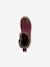 Meisjes Boots PULSE TEX STAR BOOTS WOOL FRODDO bordeauxrood+zwart - vertbaudet enfant 