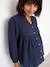 Chemise grossesse et allaitement bleu ardoise - vertbaudet enfant 