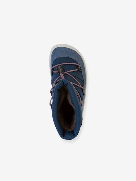 Bottes pieds nus enfants BAREFOOT TEX TRACK WOOL Froddo bleu+bleu pétrole+bordeaux+gris - vertbaudet enfant 