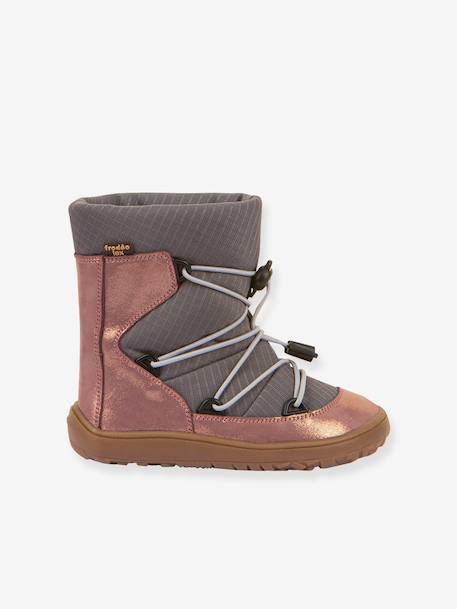 Bottes pieds nus enfants BAREFOOT TEX TRACK WOOL Froddo bleu+bleu pétrole+bordeaux+gris - vertbaudet enfant 