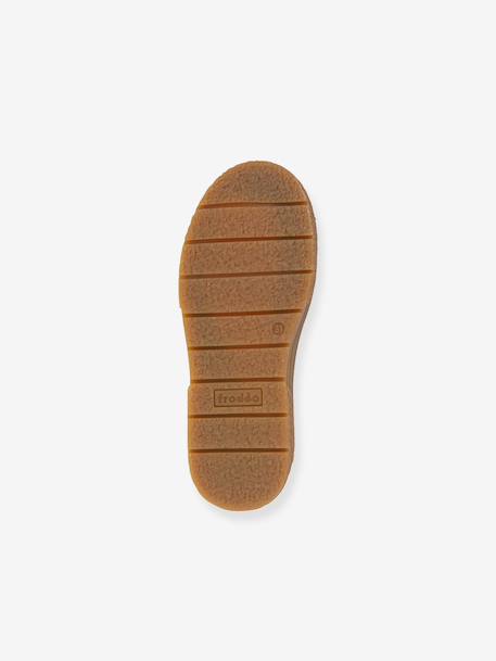 Meisjes Boots PULSE TEX STAR BOOTS WOOL FRODDO bordeauxrood+zwart - vertbaudet enfant 