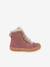 MINNI SUEDE LACES laarzen voor kinderen FRODDO karamel+oudroze - vertbaudet enfant 
