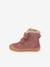 Boots voor meisjes MINNI SUEDE FRODDO fuchsia+oudroze+petrolblauw - vertbaudet enfant 
