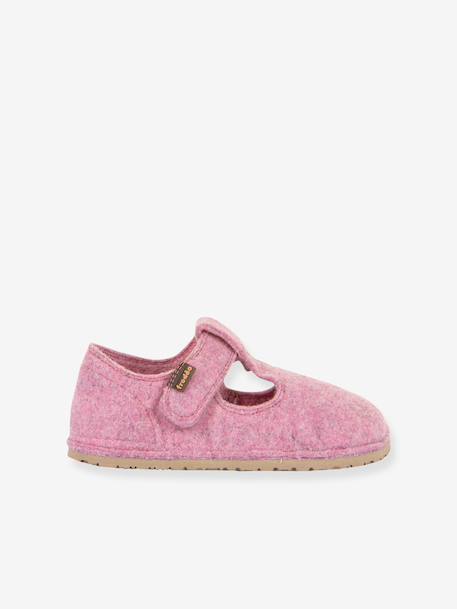 FLEXY WOOLY BAREFOOT FRODDO blotevoetensloffen voor kinderen gemêleerd grijs+gemêleerd roze+jeansblauw+nachtblauw - vertbaudet enfant 