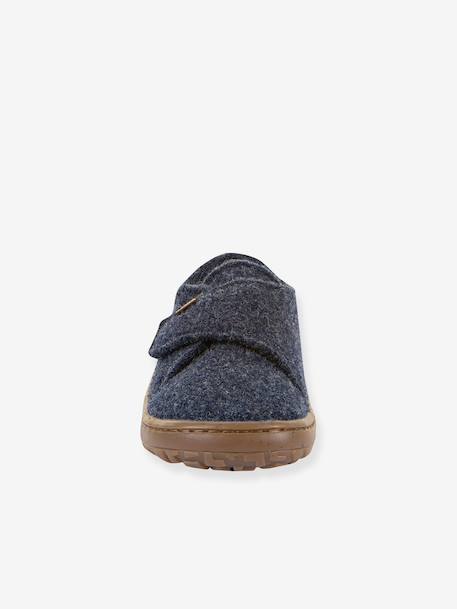 Chaussons barefoot enfants BAREFOOT WOOLY Froddo beige+bleu jean+bleu nuit+fuchsia+gris chiné+rose chiné+rouge+vert - vertbaudet enfant 