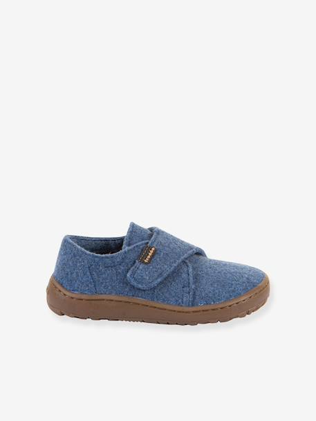Chaussons barefoot enfants BAREFOOT WOOLY Froddo beige+bleu jean+bleu nuit+fuchsia+gris chiné+rose chiné+rouge+vert - vertbaudet enfant 