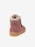 Boots voor meisjes MINNI SUEDE FRODDO fuchsia+oudroze+petrolblauw - vertbaudet enfant 