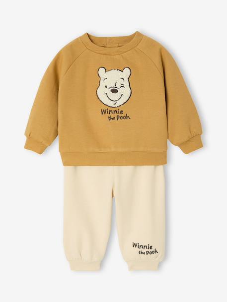 Babyset jongen WINNIE THE POOH currygeel - vertbaudet enfant 