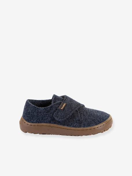 Chaussons barefoot enfants BAREFOOT WOOLY Froddo beige+bleu jean+bleu nuit+fuchsia+gris chiné+rose chiné+rouge+vert - vertbaudet enfant 