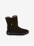 Blotevoetenlaarzen kinderen BAREFOOT TEX SUEDE Froddo bordeauxrood+goud+grijs+zwart - vertbaudet enfant 