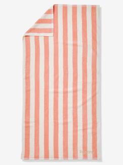 -Serviette de bain rayée TRANSAT personnalisable, avec coton recyclé