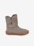 Blotevoetenlaarzen kinderen BAREFOOT TEX SUEDE Froddo bordeauxrood+goud+grijs+zwart - vertbaudet enfant 
