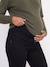 Zwangerschapsjeans slim flare zwart - vertbaudet enfant 