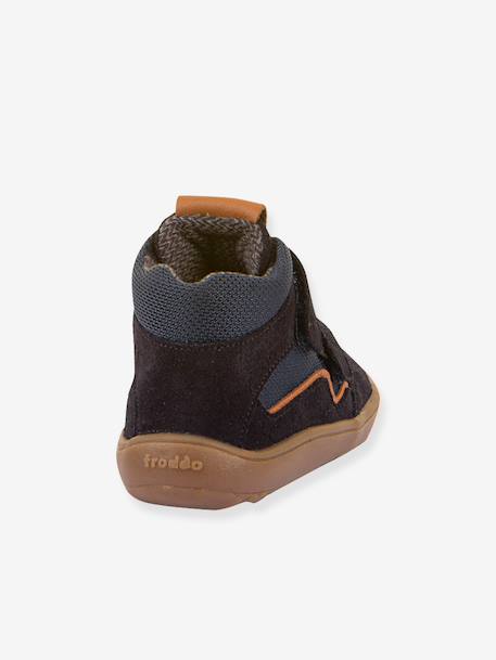 Chaussures à scratch BAREFOOT TEX AUTUMN Froddo pour enfants bleu nuit+bordeaux+olive+violet - vertbaudet enfant 